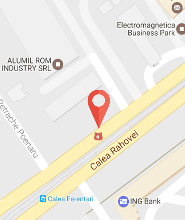 hartă contact